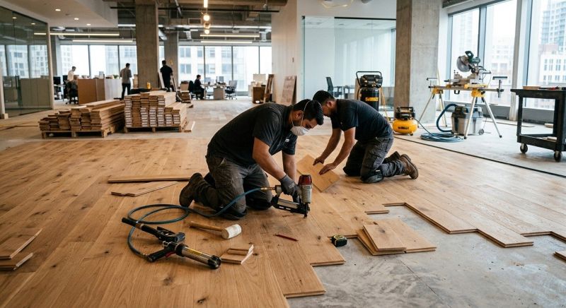 Commercial Hardwood Service in Wellesley, MA