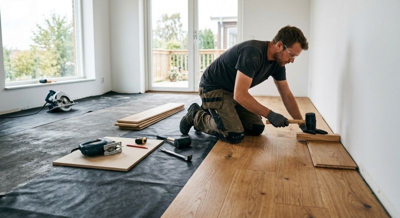 Engineered Wood Installation in Foxboro, MA