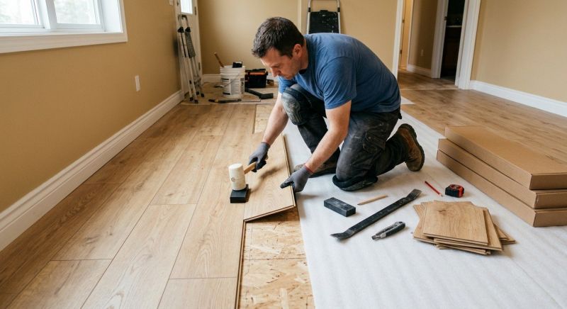 Laminate Floor Installation in Pembroke, MA