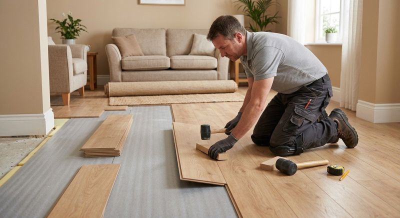 Laminate Floor Installation in Wrentham, MA