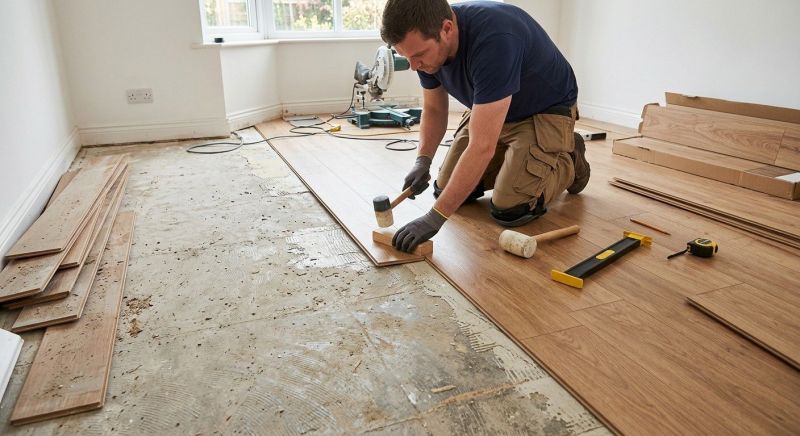 Laminate Floor Replacement in Norwell, MA