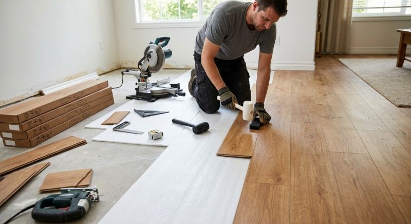 Laminate Floor Replacement in Walpole, MA