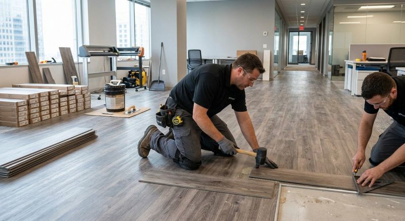 Linoleum Floor Installation in Brockton, MA