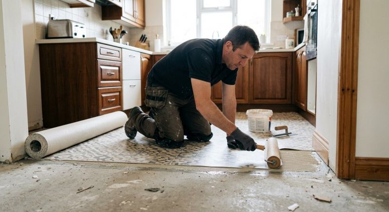 Linoleum Floor Installation in Norton, MA