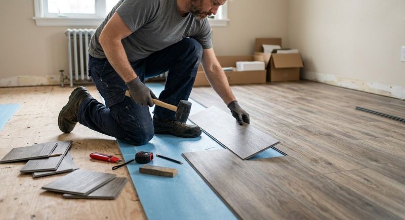 Linoleum Floor Installation in Norton, MA