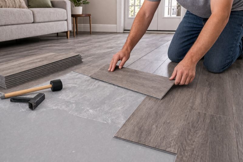Luxury Vinyl Tile Installation in Plainville, MA