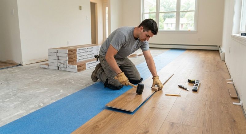 Lvt Flooring Installation in Sudbury, MA