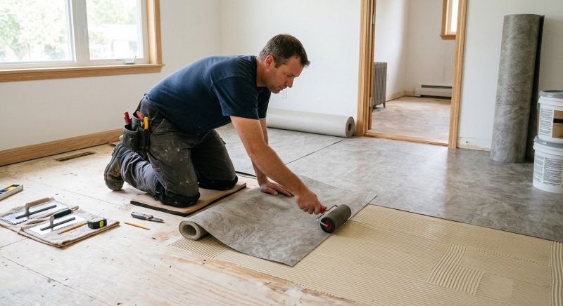 Sheet Flooring Installation in Roslindale, MA