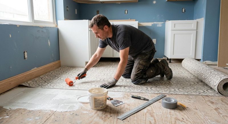 Sheet Flooring Installation in Roslindale, MA