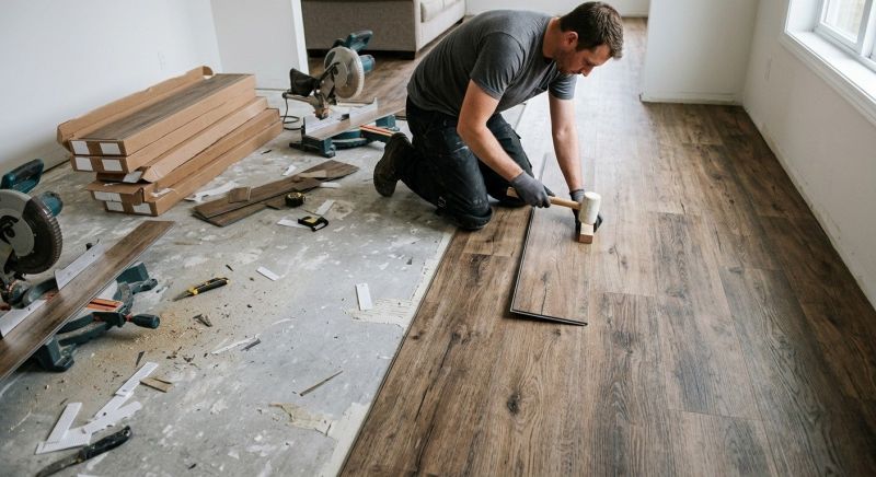 Vinyl Flooring Installation in Hull, MA