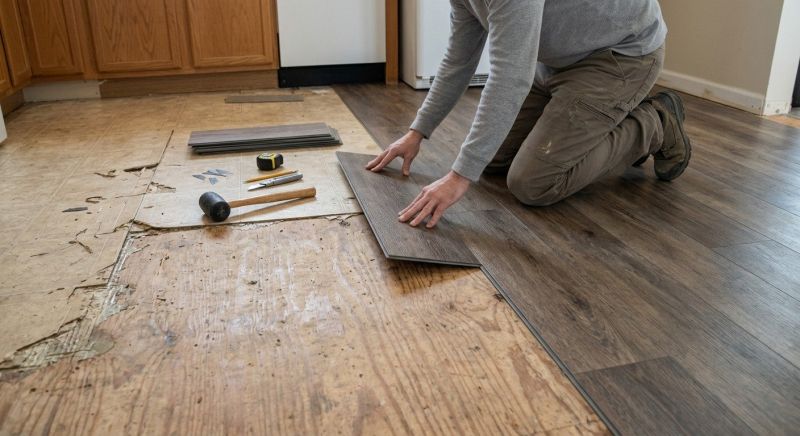Vinyl Flooring Installation in Westborough, MA