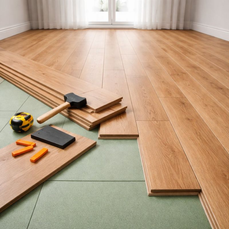 Laminate Floor Installation in West Roxbury, MA